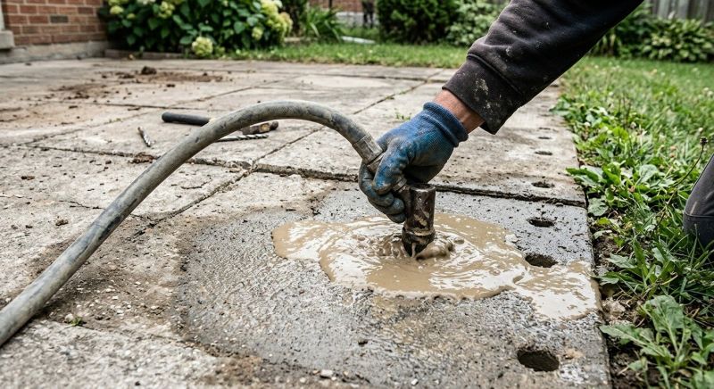 Benefits Of Mudjacking Over Concrete Replacement