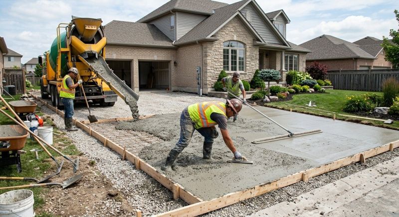Choosing The Right Contractor For Concrete Driveway Installation