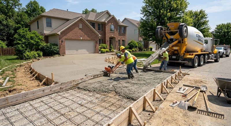 Choosing The Right Contractor For Concrete Driveway Installation