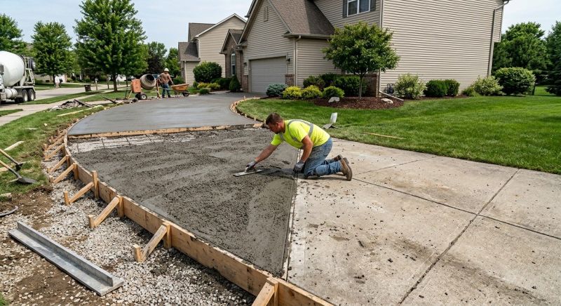 Choosing The Right Contractor For Concrete Driveway Installation