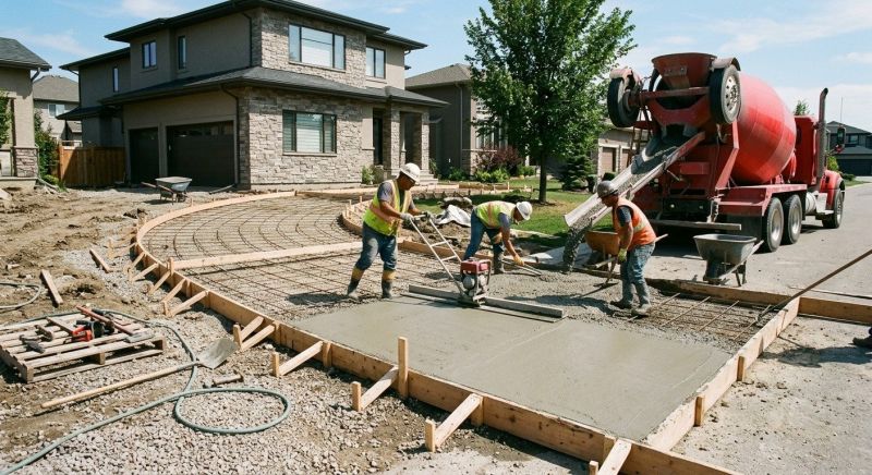 Concrete Driveway Installation