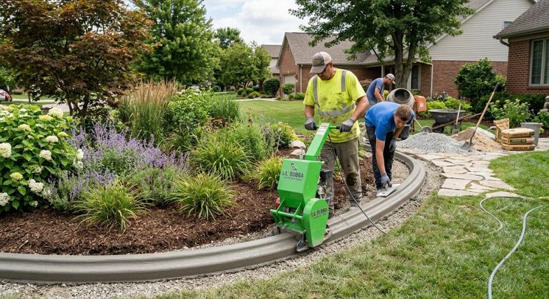 Concrete Edging Installation