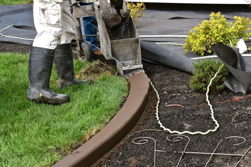 Concrete Edging Installation