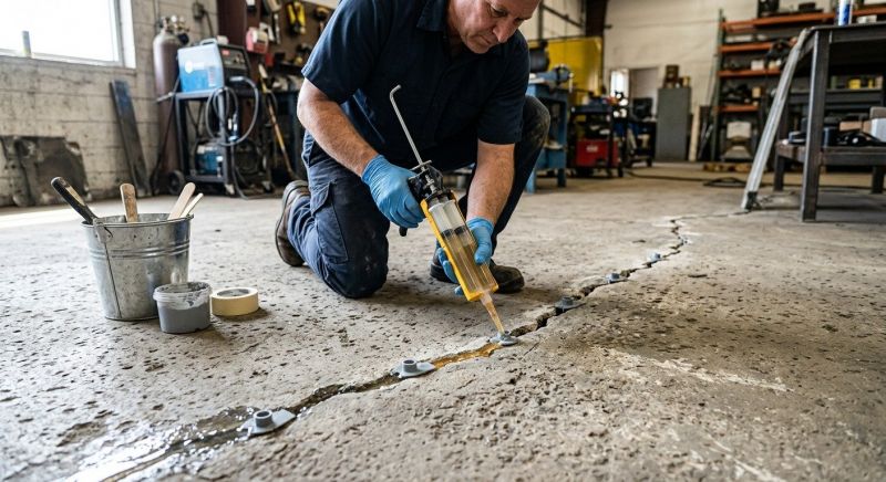 Concrete Epoxy Installation