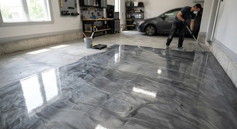 Concrete Epoxy Installation