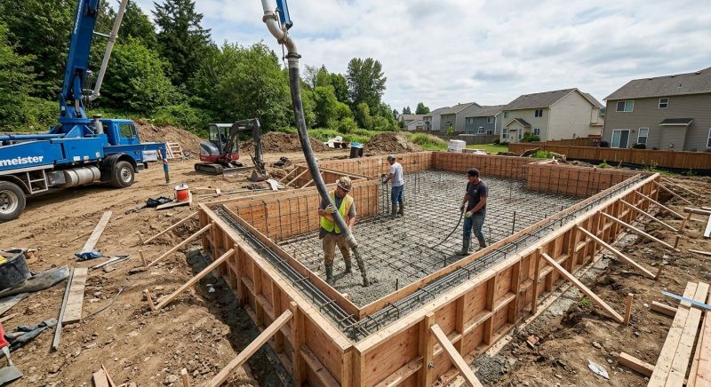 Concrete Foundation Installation