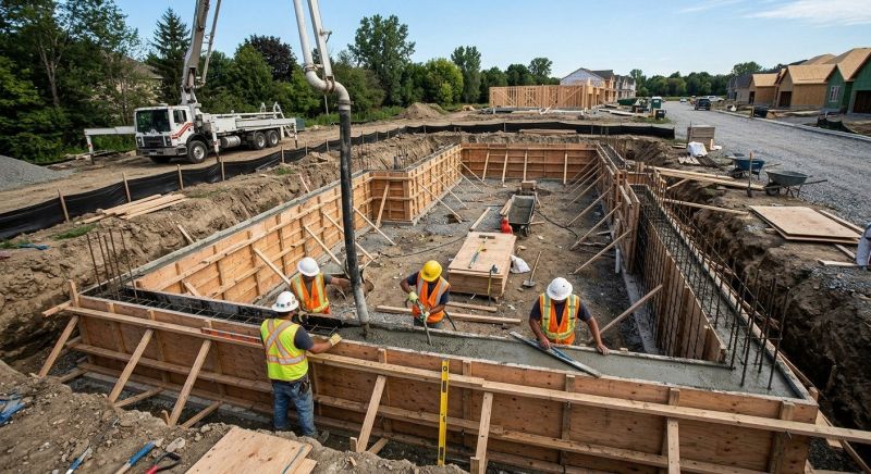 Concrete Foundation Installation