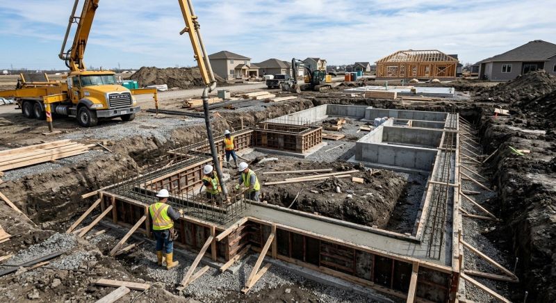 Concrete Foundation Installation