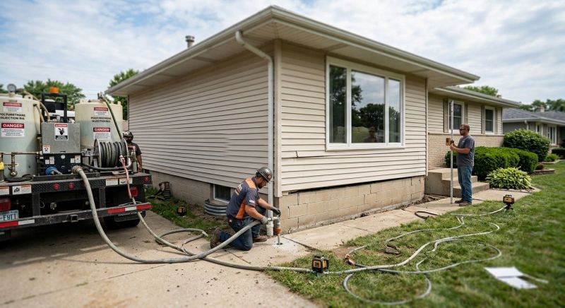 Concrete Foundation Lifting