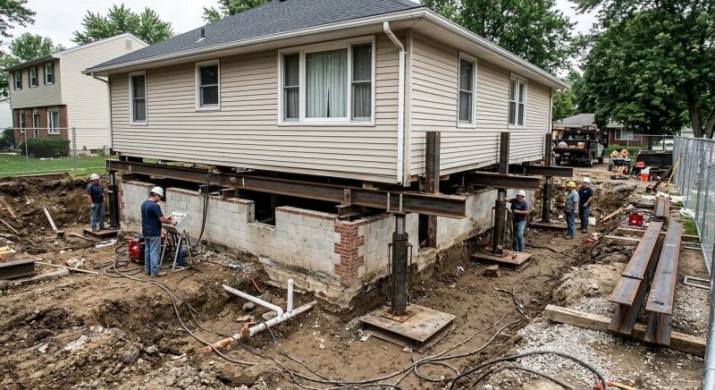 Concrete Foundation Lifting