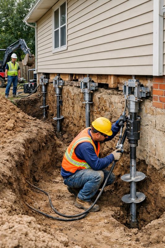 Concrete Foundation Lifting