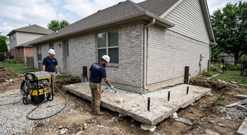 Concrete Foundation Lifting