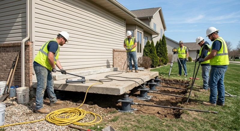 Concrete Foundation Lifting