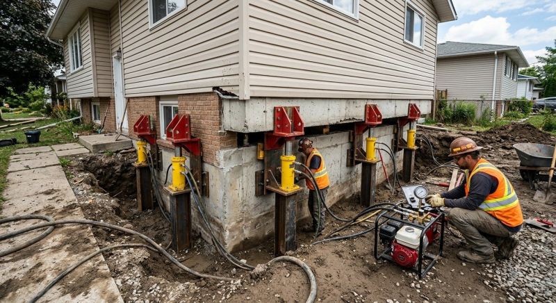 Concrete Foundation Lifting