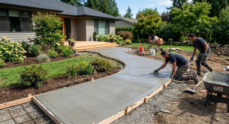Concrete Patio Installation