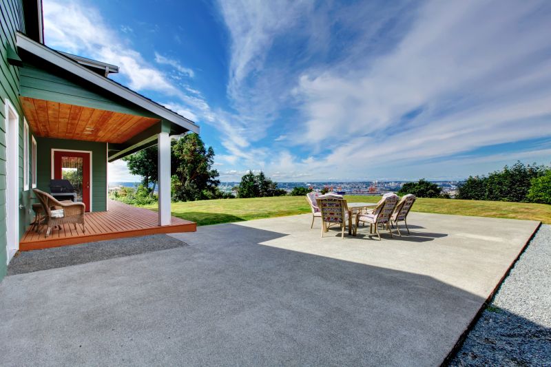 Concrete Patio Installation