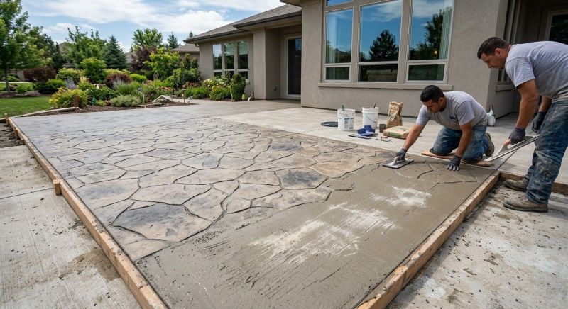 Concrete Patio Installation