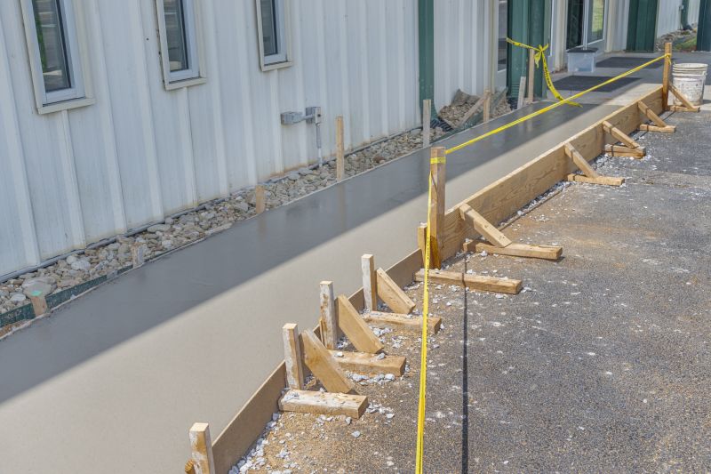 Concrete Sidewalk Installation