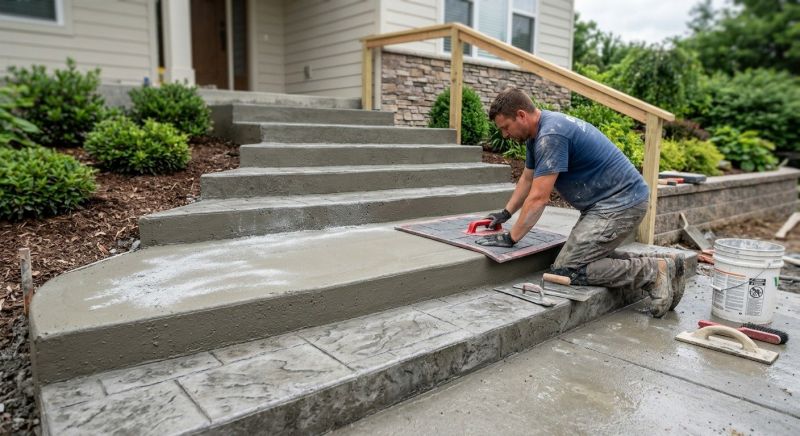 Concrete Steps Installation: Safety, Design, And Durability Tips