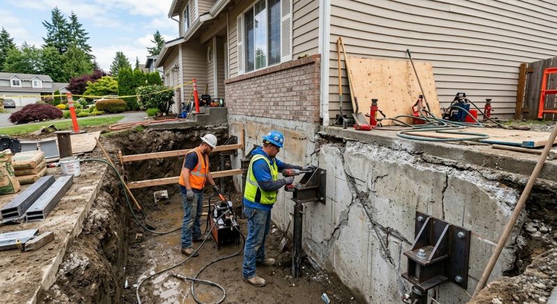 Cracked Foundation Repair