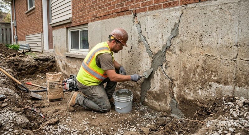Cracked Foundation Repair