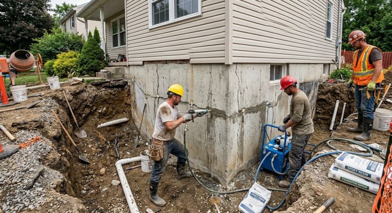 Cracked Foundation Repair