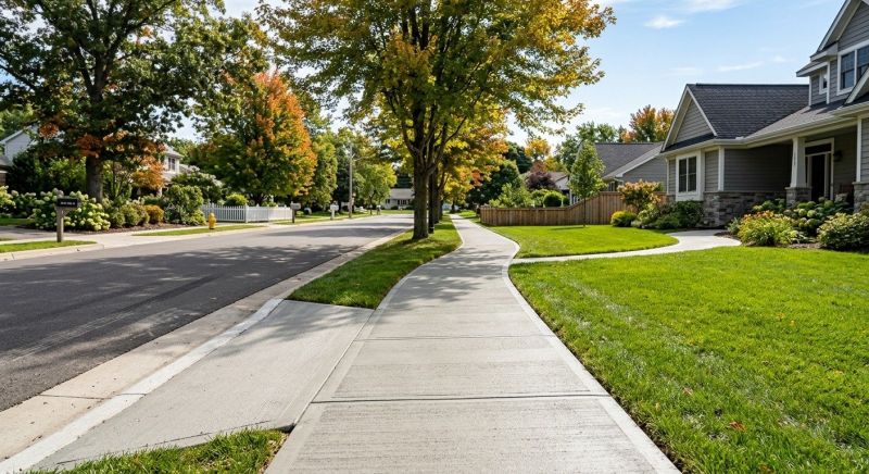Decorative Options For Concrete Sidewalks