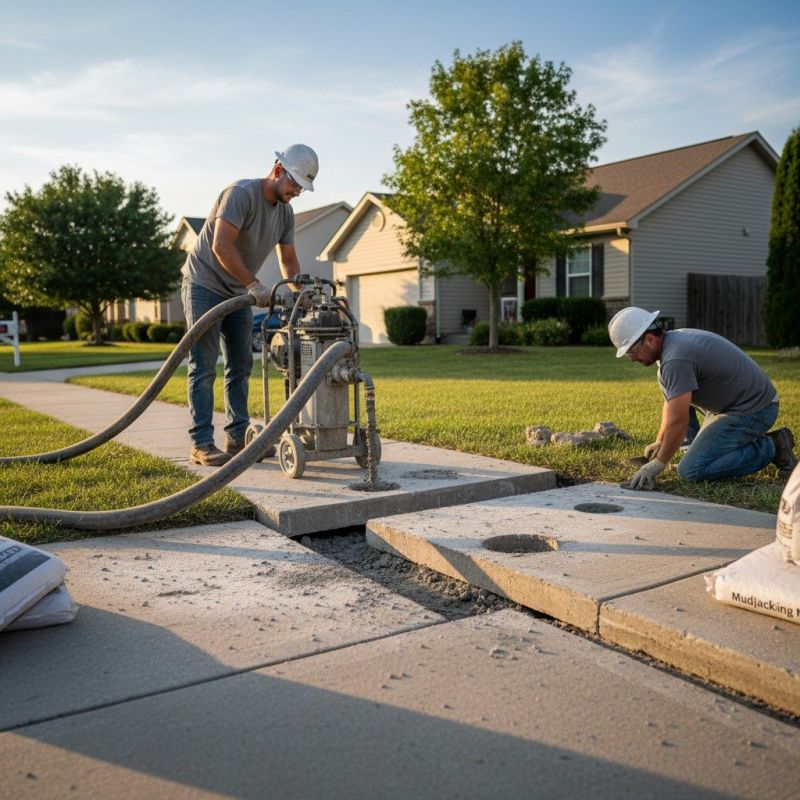 How Concrete Lifting Restores Uneven Surfaces Without
