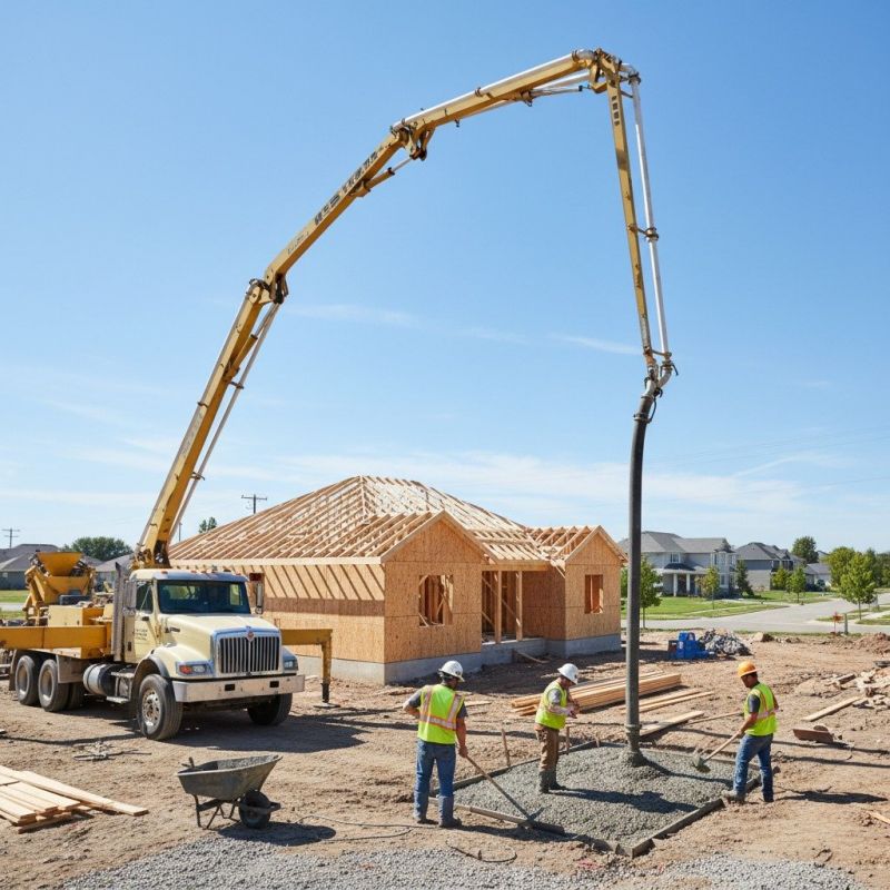 How Concrete Pumping Improves Construction Efficiency