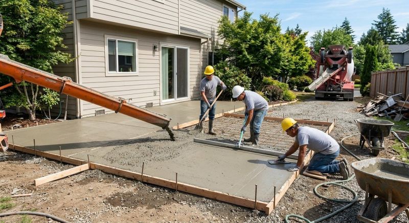 How To Maintain A Newly Installed Concrete Patio