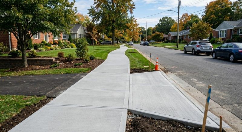Planning A New Concrete Sidewalk
