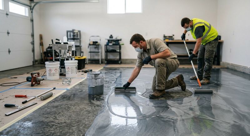 Preparing Concrete Surfaces For Epoxy Installation