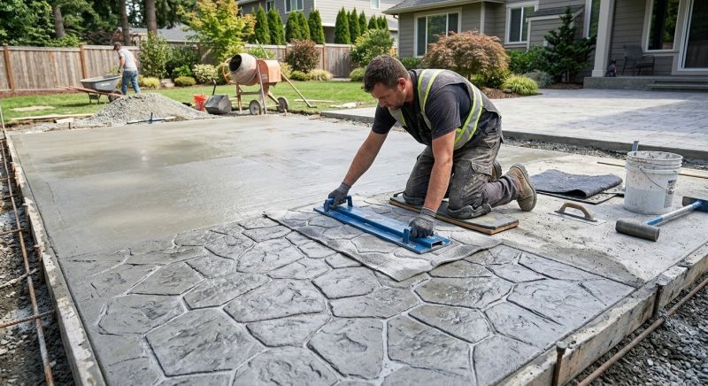 Stamped Concrete Service
