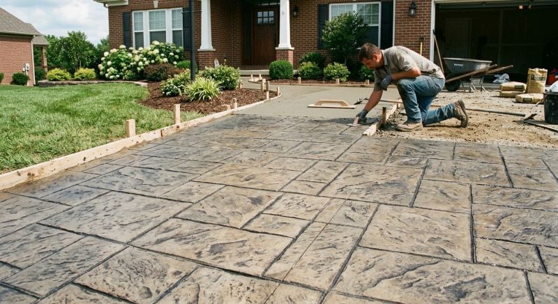 Stamped Concrete Service