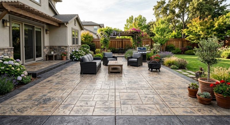 Stamped Concrete Service