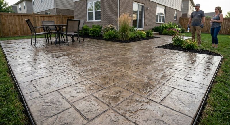 Stamped Concrete Service