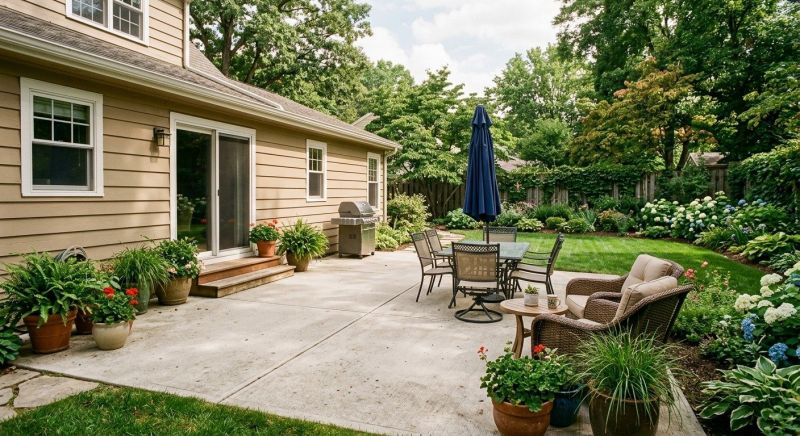 Top Concrete Patio Design Ideas For Outdoor Living Spaces
