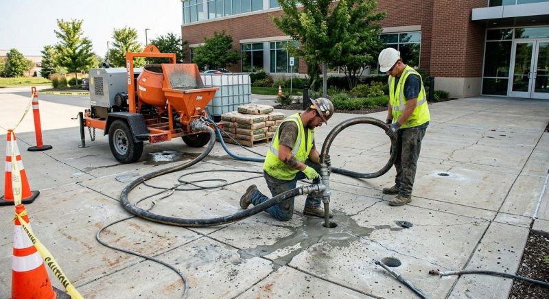 What Is Concrete Mudjacking And How Does It Work?