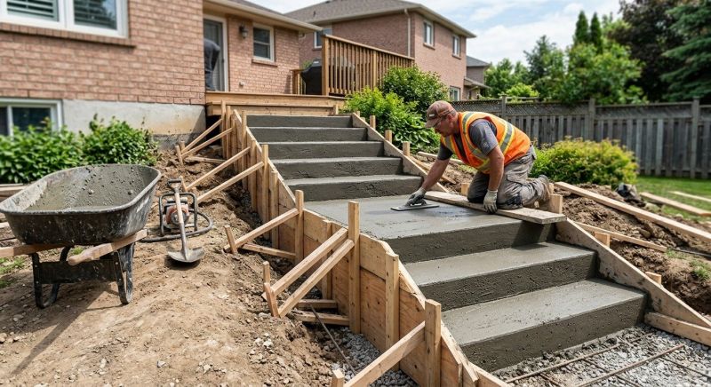 Designing Durable Concrete Steps For Your Home